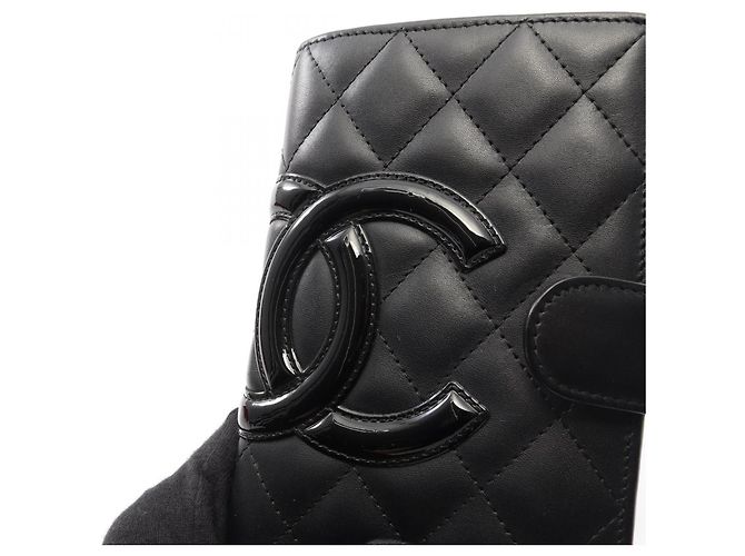 Billetera bi-fold Chanel Cambon Line Negro - vista 9