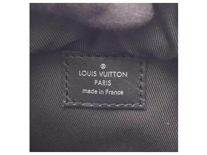 Zaino/borsa Louis Vuitton Josh NV Marrone Nero Monogramma - vista 4