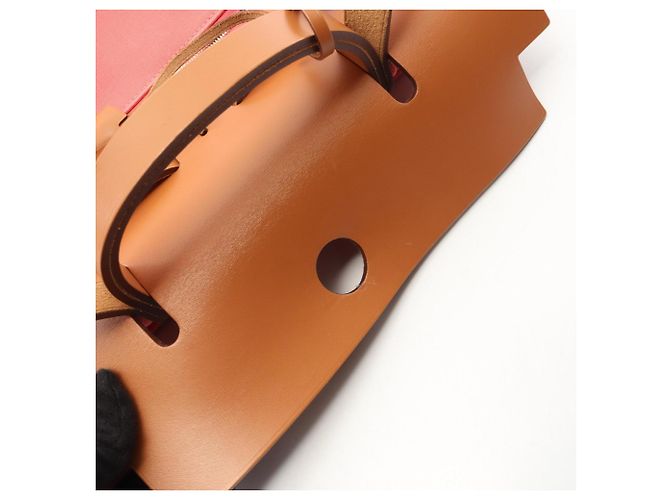 Hermès Hermes Herbag Zip PM 2-Way Handbag Brown Pink - view 10
