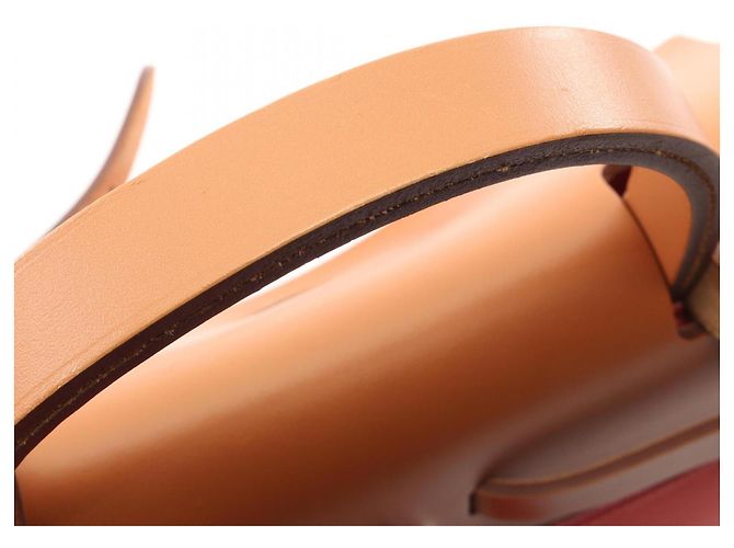 Hermès Hermes Herbag Zip PM 2-Way Handbag Brown Pink - view 11