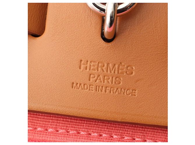 Hermès Hermes Herbag Zip PM 2-Way Handbag Brown Pink - view 4