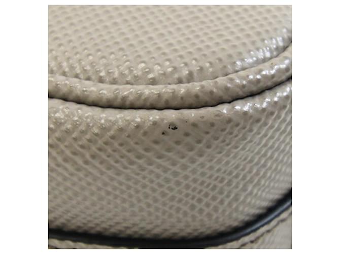 Borsa a Spalla Saffiano Prada Grigio - vista 5