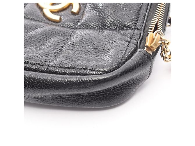 Borsa a Spalla a Forma di Diamante Matelassé Chanel Nero - vista 8
