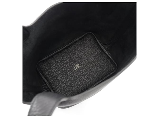 Borsa Picotin Lock PM di Hermès Nero - vista 3
