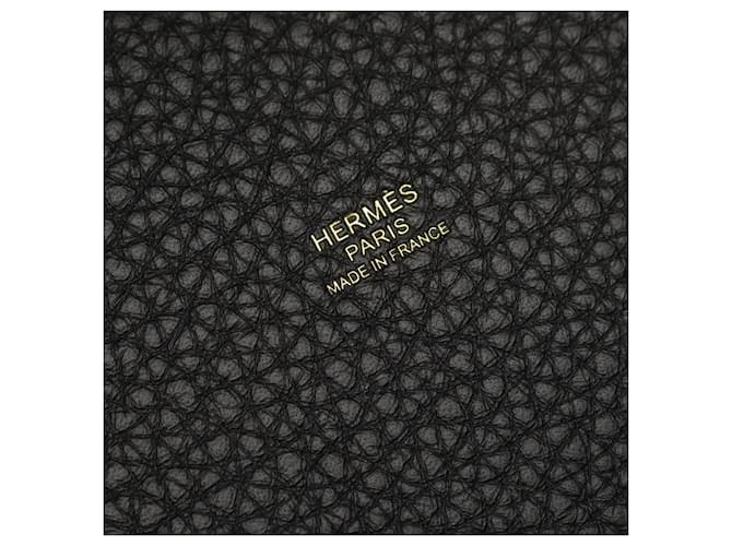 Borsa Picotin Lock PM di Hermès Nero - vista 4