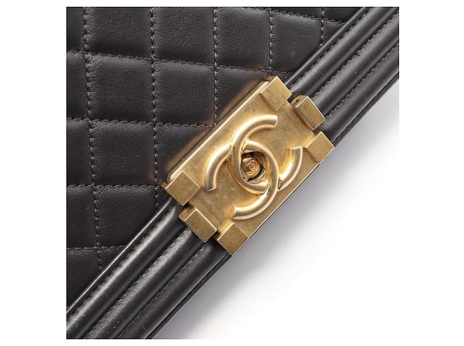 Borsa a spalla Boy di Chanel Marrone - vista 11