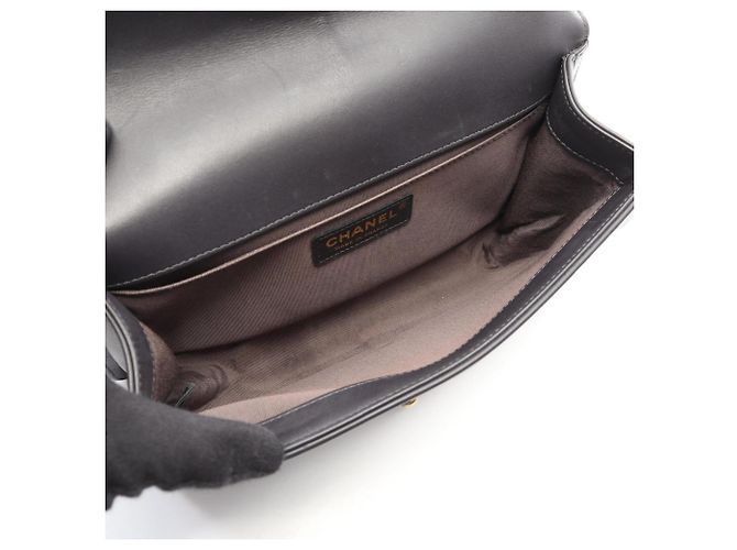 Borsa a spalla Boy di Chanel Marrone - vista 3
