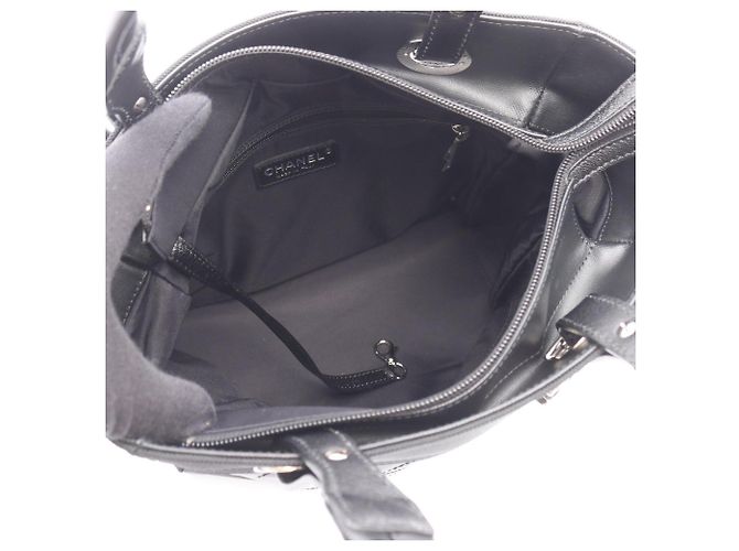Borsa Tote Chanel Paris Biarritz PM Nero - vista 3
