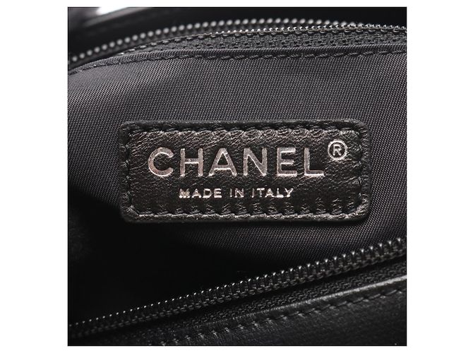 Borsa Tote Chanel Paris Biarritz PM Nero - vista 4