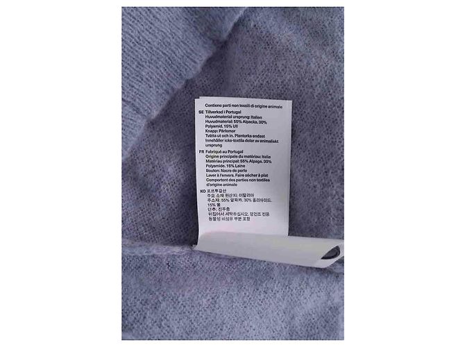 Autre Marque Pull bleu - vue 6