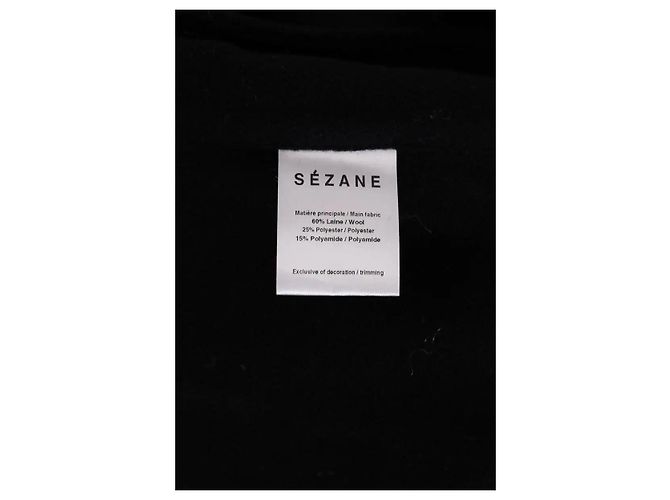 SéZane Cappotto nero - vista 6