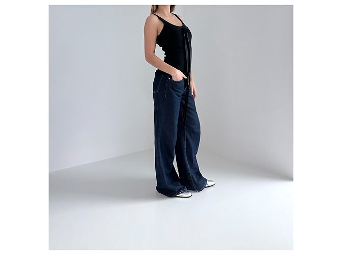 Top in seta e cotone a coste Dolce & Gabbana con fiocco in velluto Nero - vista 5