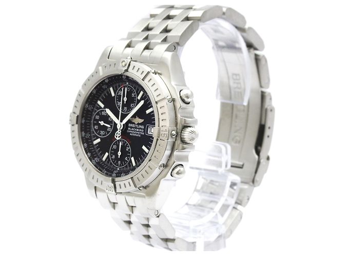 Relógio automático Breitling Chronomat Black Bird em aço - vista 2
