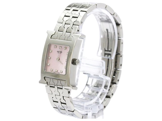 Hermès Orologio da Donna Hermes Heure H Diamante Quadrante MOP Rosa HH1.210 - vista 2