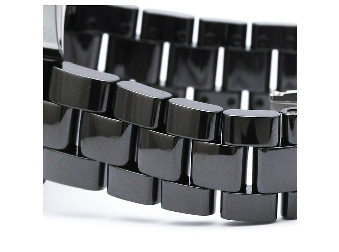 Relógio automático em cerâmica e aço com diamantes Chanel J12 H1626 - vista 3