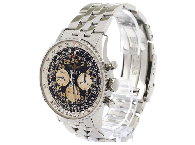 Relógio masculino Breitling Navitimer Cosmonaute com corda manual A12023 - vista 2