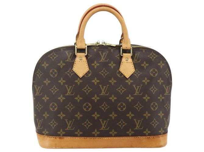 Louis Vuitton Alma Monogram Canvas PM Marrone - vista 2