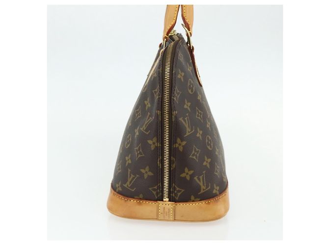 Louis Vuitton Alma Monogram Canvas PM Marrone - vista 3