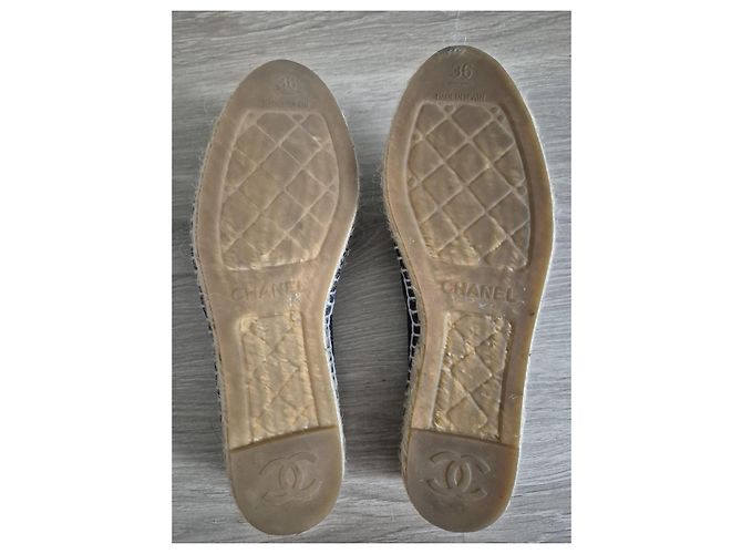 Chanel Espadrilles Beige Leder 36 - Ansicht 10