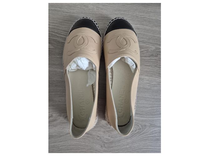 Chanel Espadrilles Beige Leder 36 - Ansicht 3