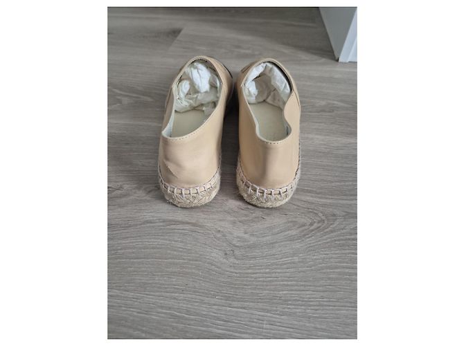 Chanel Espadrilles Beige Leder 36 - Ansicht 4