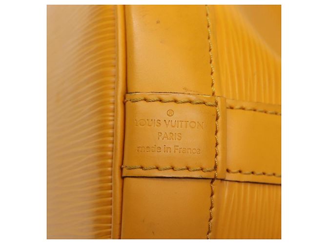 Louis Vuitton Petit Noe NM Epi Leather Giallo - vista 7