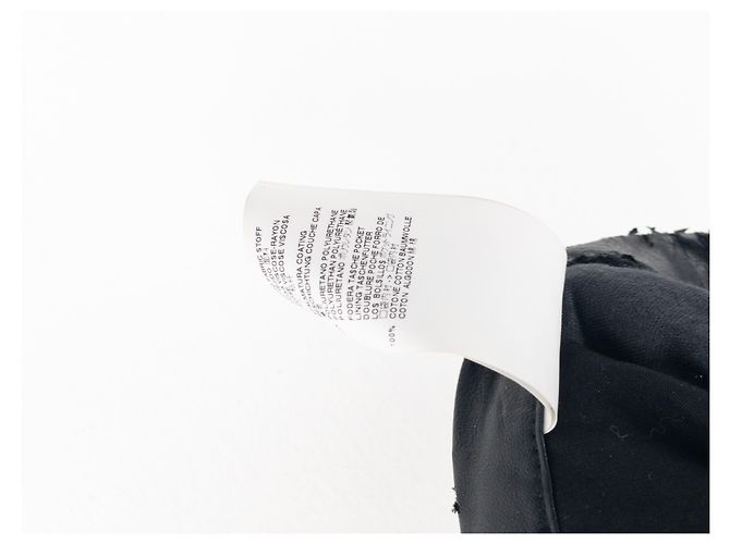 Maison Martin Margiela Saia maxi plissada em couro sintético MM6 Maison Margiela Preto - vista 9