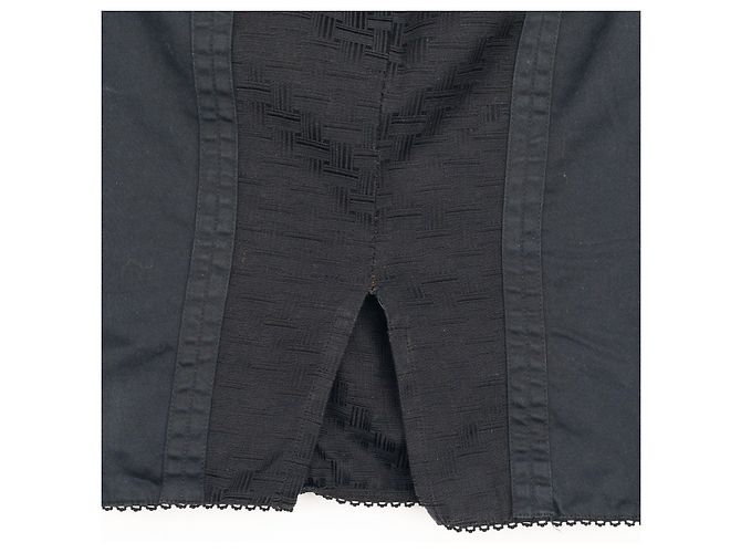Falda midi lápiz bondage SS02 de Dolce & Gabbana Negro - vista 7