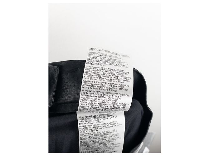 Maison Martin Margiela Gonna maxi plissettata in ecopelle MM6 Maison Margiela Nero - vista 11