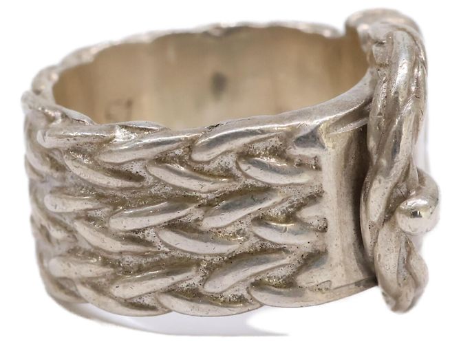 Ring Bague Diane Hermès Argenté - vue 4