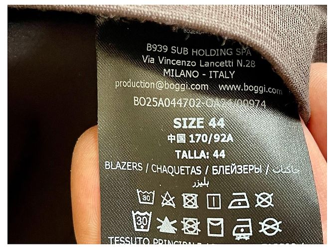 Autre Marque completo Boggi nuovo con etichetta Marrone - vista 6