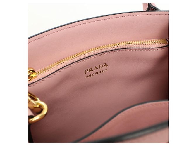 Prada Rosa Saffiano Leder Tote Bag 1BA156 Pink - Ansicht 7