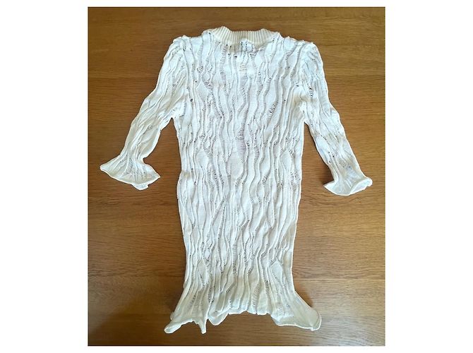 Top balance Louis Vuitton Blanco - vista 4
