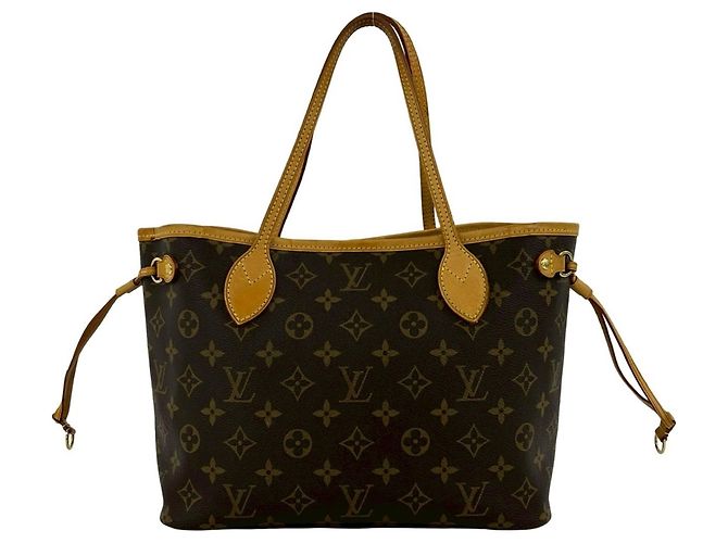 Louis Vuitton Neverfull MM Tote Bag Braun - Ansicht 3