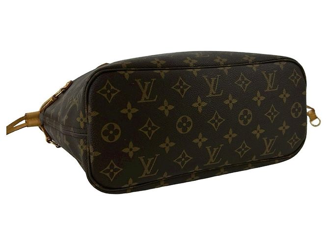 Louis Vuitton Neverfull MM Tote Bag Braun - Ansicht 7