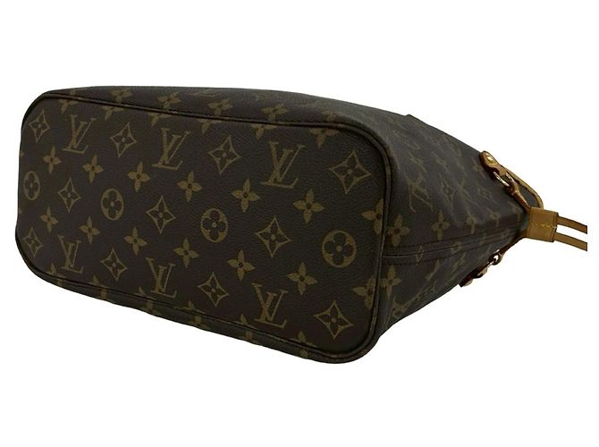 Louis Vuitton Neverfull MM Tote Bag Braun - Ansicht 8