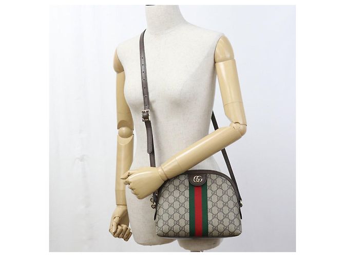 Borsa a tracolla Ophidia di Gucci Beige - vista 8