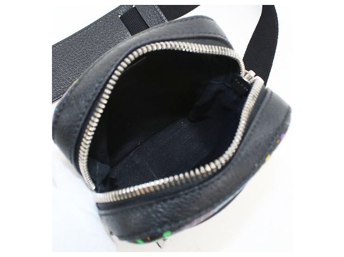 Borsa a Spalla in PVC Nero Gucci - vista 3
