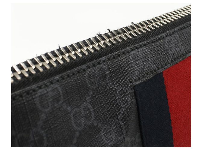 Borsa a tracolla Gucci GG Supreme Nero - vista 5