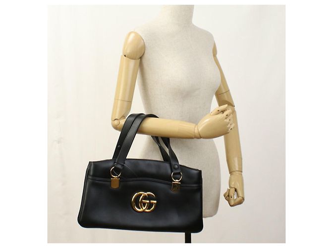 Gucci Ally GG Marmont Handtasche Schwarz - Ansicht 7