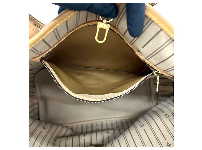Louis Vuitton Neverfull PM Monogram Tote Bag Braun - Ansicht 10