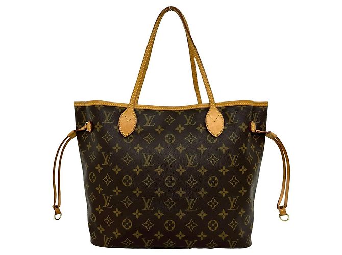 Louis Vuitton Neverfull PM Monogram Tote Bag Braun - Ansicht 3