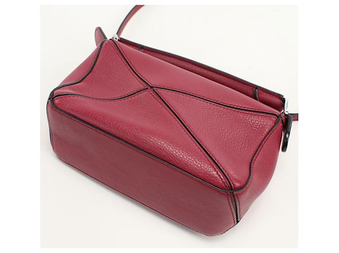 Borsa Puzzle Mini Loewe a tracolla Rosso - vista 2