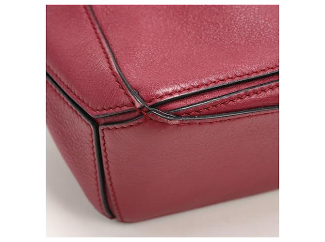 Borsa Puzzle Mini Loewe a tracolla Rosso - vista 5