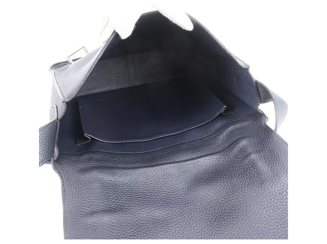 Borsa a Spalla Caporal 27 Hermès Blu navy - vista 6