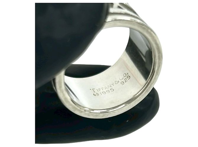 Anello Largo Tiffany Atlas di Tiffany & Co. Argento - vista 3
