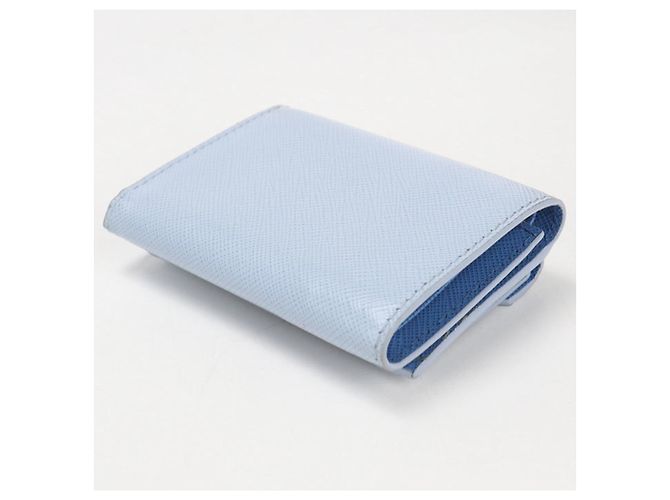 Cartera plegable Prada en azul - vista 2