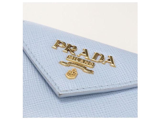 Cartera plegable Prada en azul - vista 5