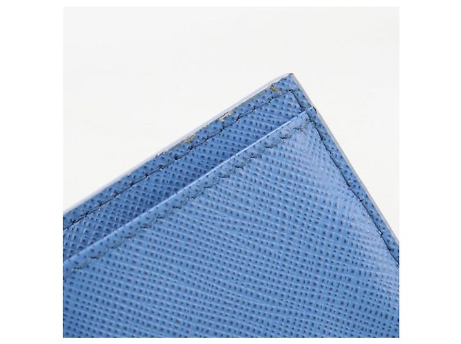 Cartera plegable Prada en azul - vista 6