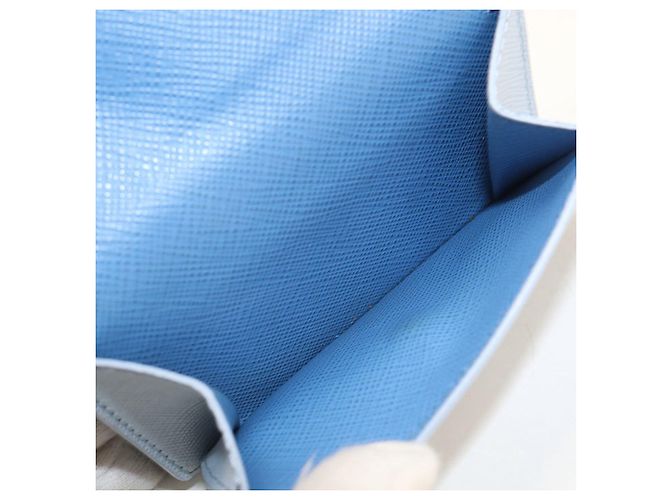 Cartera plegable Prada en azul - vista 7